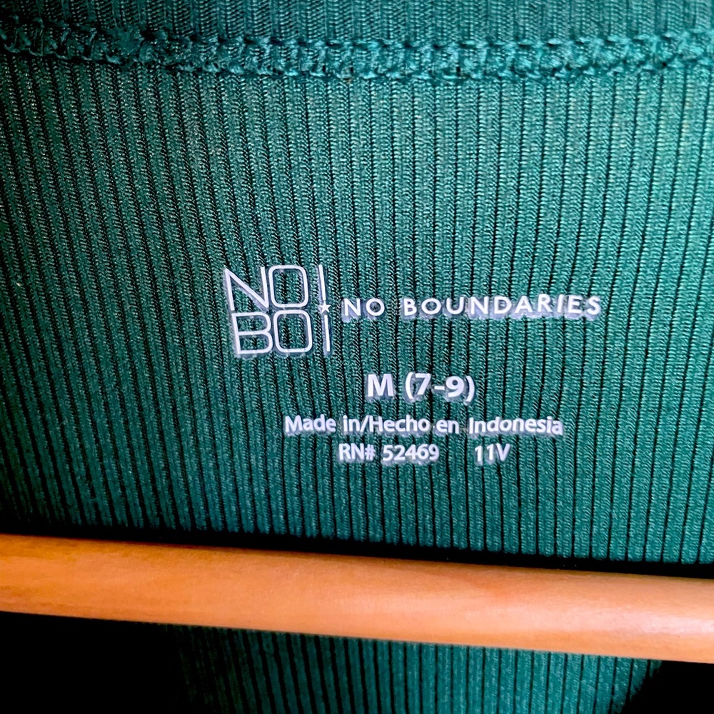 Green shirt